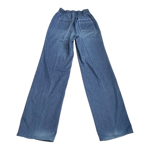 Vintage Ms. Paquette High-Rise Flare Jeans | Elastic Waist | Wide Leg | Size S - Picture 10 of 10